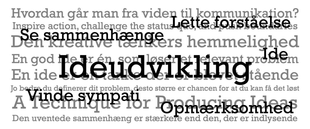 Hvordan udvikler man en ide - og hvorfor er ideer vigtige i kommunikation?